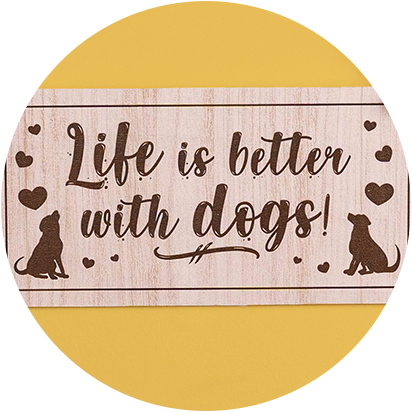 Show Your Love For Dogs with Garden Stakes & Signs Products